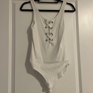 White Leotard